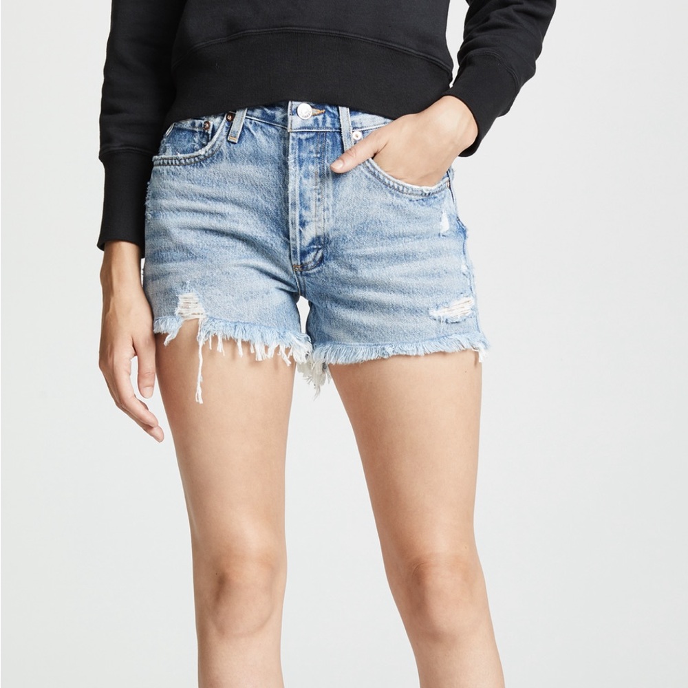 Agolde Parker Vintage Cut-off Shorts